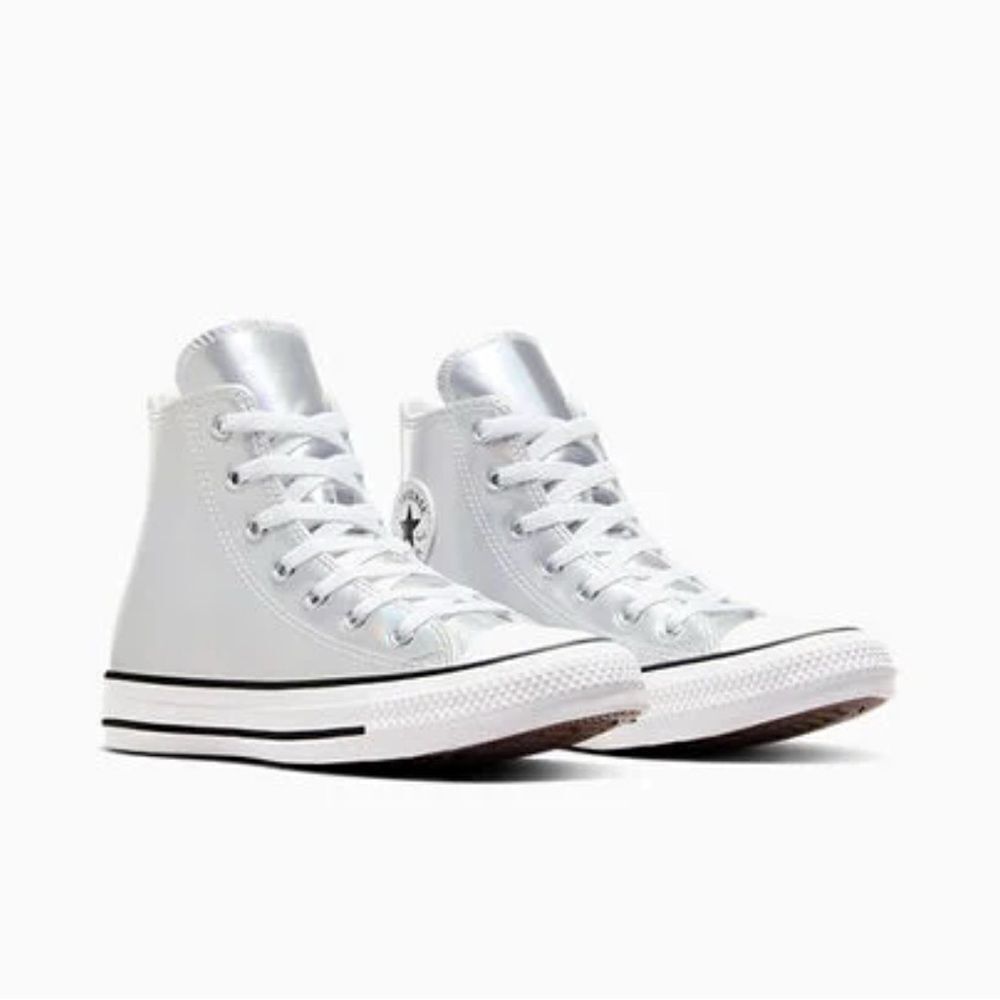 Converse Chuck Taylor All Star Metallic Hightop Sneakers Shoes Size 8 - Picture 13 of 17